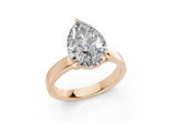 Vivia Pear Diamond Engagement Ring