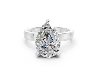 Elva Solitaire 3mm Enagaement Ring