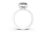 Elva Princess Diamond Engagement Ring