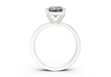 Vivia Radiant Diamond Engagement Ring