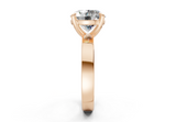 Elva Round Diamond Engagement Ring