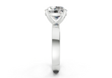 Elva Round Diamond Engagement Ring