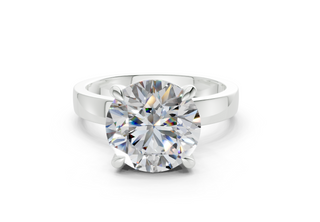 Elva Solitaire 3mm Enagaement Ring