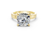 Elva Cushion Square Diamond Engagement Ring