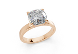 Elva Cushion Square Diamond Engagement Ring