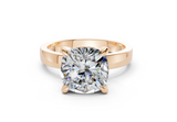 Elva Cushion Square Diamond Engagement Ring