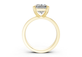 Elva Radiant Square Diamond Engagement Ring