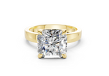 Elva Radiant Square Diamond Engagement Ring