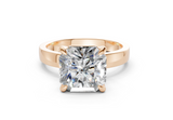 Vivia Radiant Square Diamond Engagement Ring