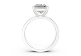 Vivia Radiant Square Diamond Engagement Ring