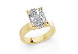 Vana Elongated Cushion Diamond Engagement Ring