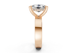 Orina Elongated Cushion Diamond Engagement Ring