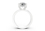 Orina Elongated Cushion Diamond Engagement Ring