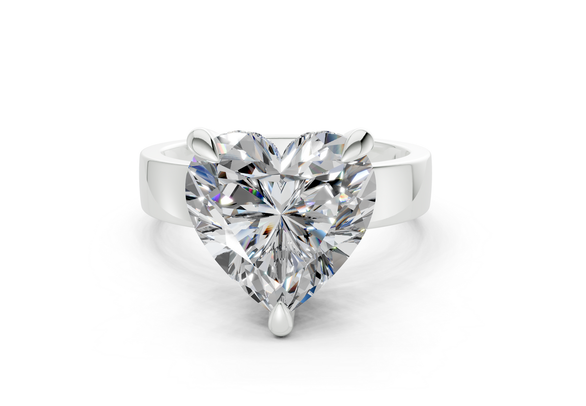 Vana Heart Diamond Engagement Ring