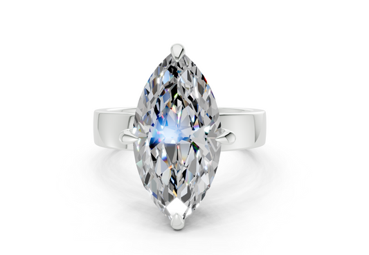 Sabira Marquise Diamond Engagement Ring