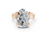 Sabira Oval Diamond Engagement Ring