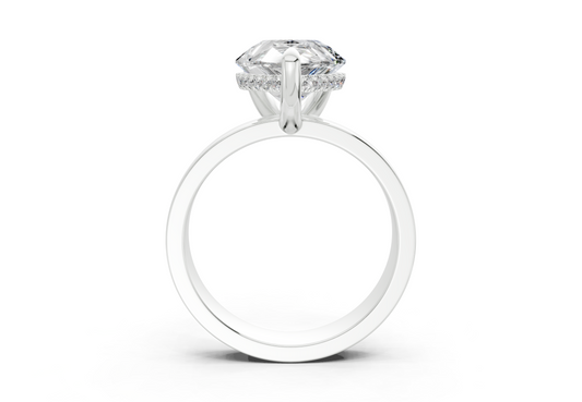 Orina Pear Diamond Engagement Ring