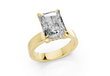 Sabira Radiant Diamond Engagement Ring