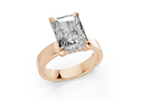 Sabira Radiant Diamond Engagement Ring