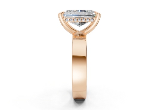 Orina Radiant Diamond Engagement Ring