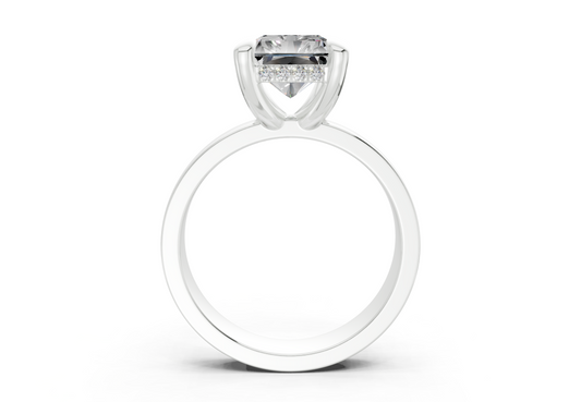 Sabira Radiant Diamond Engagement Ring