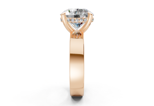 Vana Round Diamond Engagement Ring