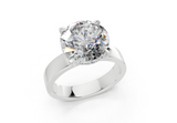 Sabira Round Diamond Engagement Ring