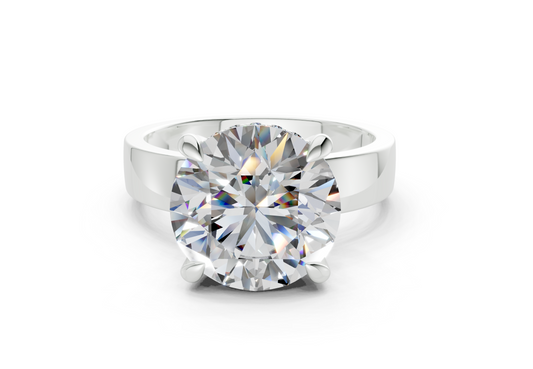 Orina Round Diamond Engagement Ring