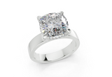 Selina Cushion Square Diamond Engagement Ring