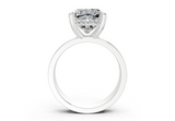 Orina Cushion Square Diamond Engagement Ring