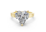 Esra Heart Diamond Engagement Ring