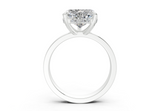 Cyra Heart Diamond Engagement Ring