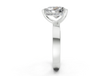 Esra Heart Diamond Engagement Ring