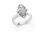 Esra Marquise Diamond Engagement Ring