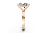 Esra Oval Diamond Engagement Ring