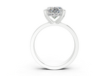 Cyra Oval Diamond Engagement Ring