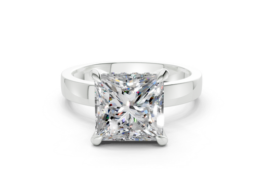 Cyra Princess Diamond Engagement Ring