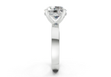 Cyra Round Diamond Engagement Ring