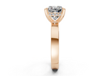 Cyra Cushion Square Diamond Engagement Ring