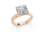 Cyra Asscher Diamond Engagement Ring