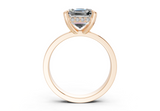 Cyra Asscher Diamond Engagement Ring