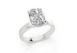 Cyra Elongated Cushion Diamond Engagement Ring