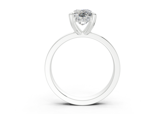 Cyra Elongated Cushion Diamond Engagement Ring