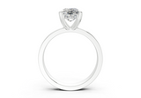 Esra Elongated Cushion Diamond Engagement Ring