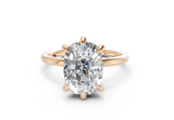 Liliane Elongated Cushion Diamond Engagement Ring