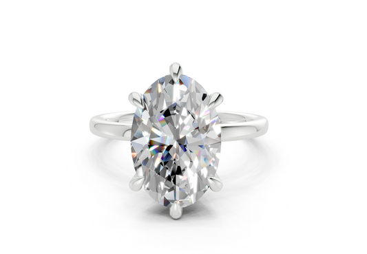 Liliane Oval Diamond Engagement Ring