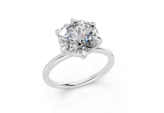 Liliane Round Diamond Engagement Ring