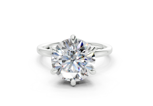 Liliane Round Diamond Engagement Ring