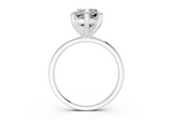 Liliane Cushion Square Diamond Engagement Ring