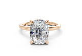 Nerine Elongated Cushion Diamond Engagement Ring